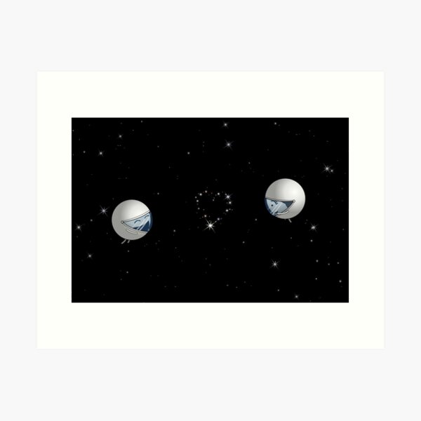 The Constellation "Lof" - two lof bees Art Print