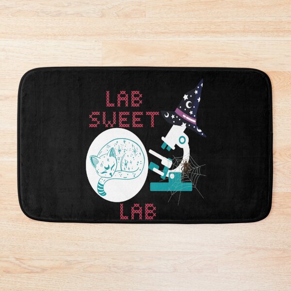 Item preview, MEDICAL LABORATORY SCIENTIST TECH LAB SWEET LAB CAT WITCH HAT designed and sold by Hippiesole.