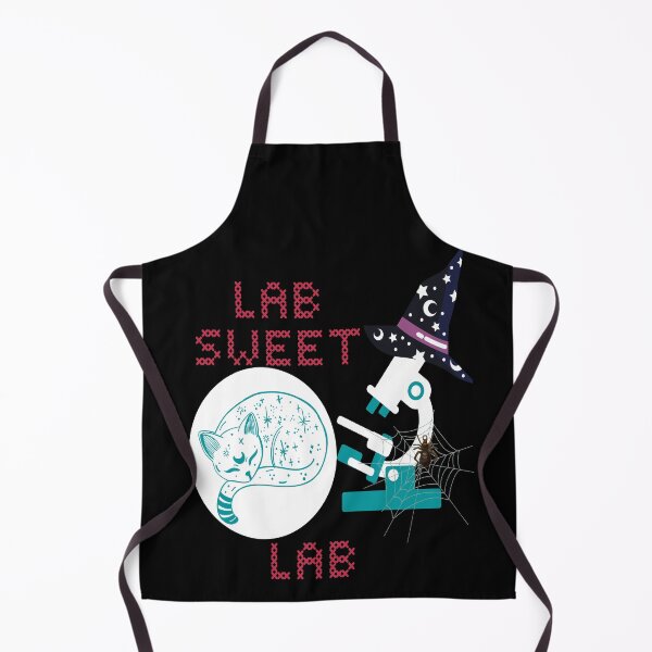Item preview, MEDICAL LABORATORY SCIENTIST TECH LAB SWEET LAB CAT WITCH HAT designed and sold by Hippiesole.