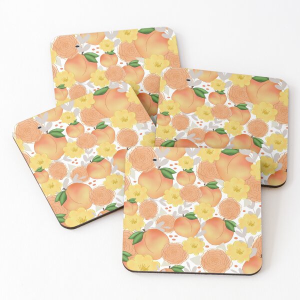 Item preview, Floral Peaches designed and sold by Mvillstyles.