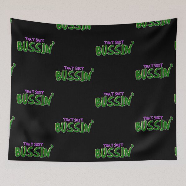 Item preview, Damn that shit bussin' gen z meme phrase  designed and sold by Captain-Jackson.