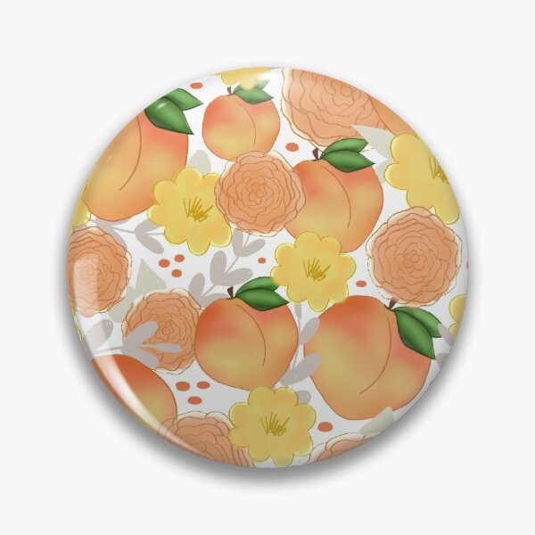 Item preview, Floral Peaches designed and sold by Mvillstyles.