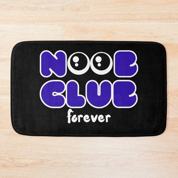 Item preview, Noob Club Forever in Classy Blue Black White  designed and sold by Mary Maple.