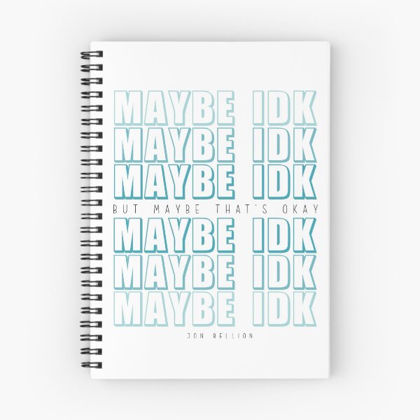 Item preview, Maybe IDK designed and sold by KingsQueen33.