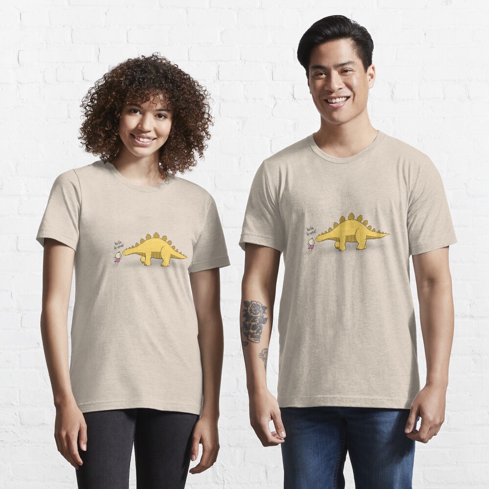 Hello Friend (Dinosaur) - two lof bees Essential T-Shirt