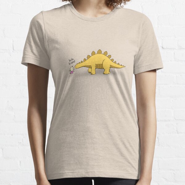 Hello Friend (Dinosaur) - two lof bees Essential T-Shirt
