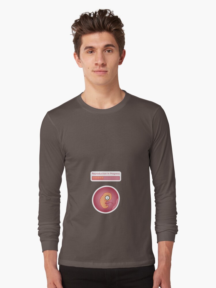 Thumbnail 1 of 5, Long Sleeve T-Shirt, Reproduction In Progress - two lof bees designed and sold by Josh Bush.