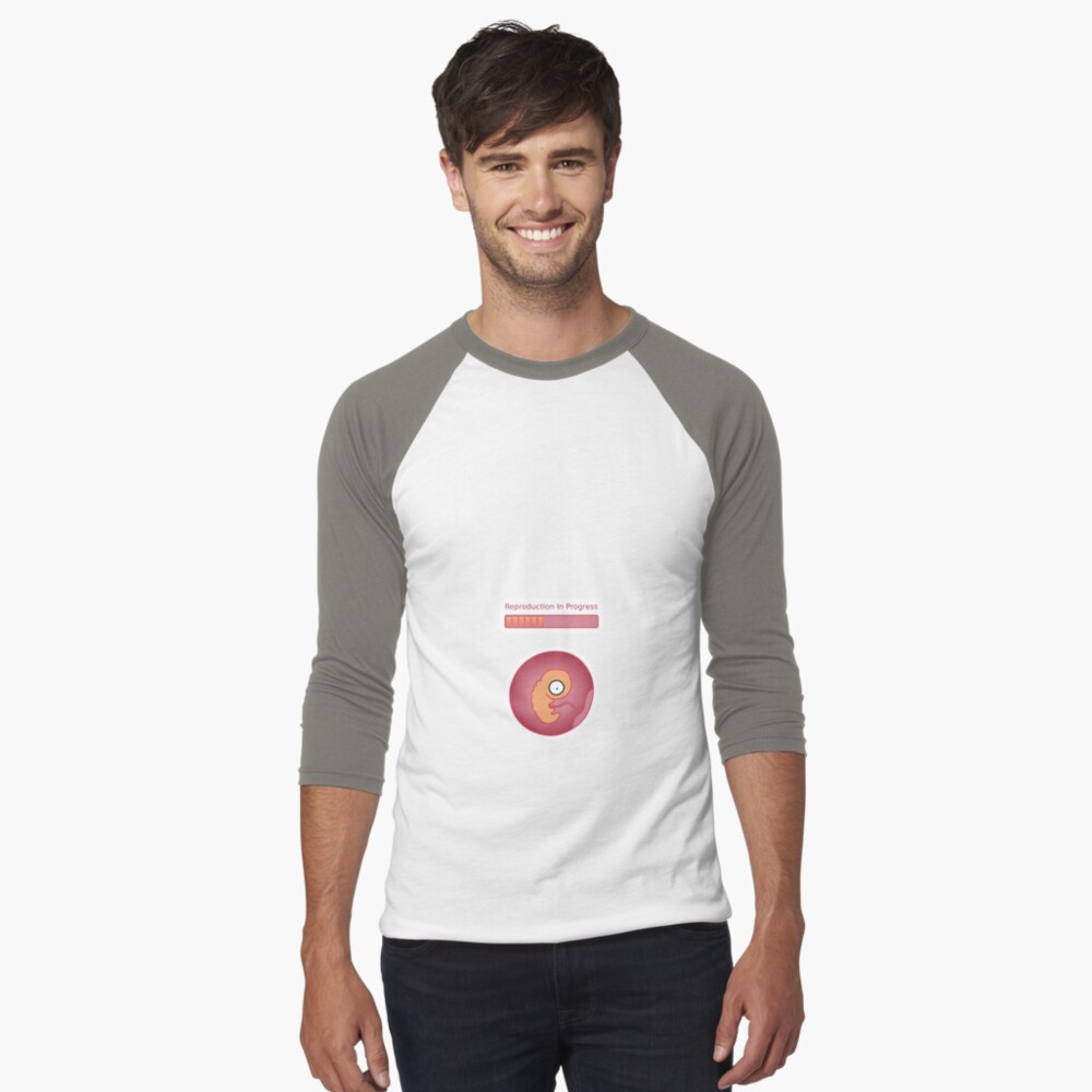 Item preview, Baseball ¾ Sleeve T-Shirt designed and sold by Cheeseness.