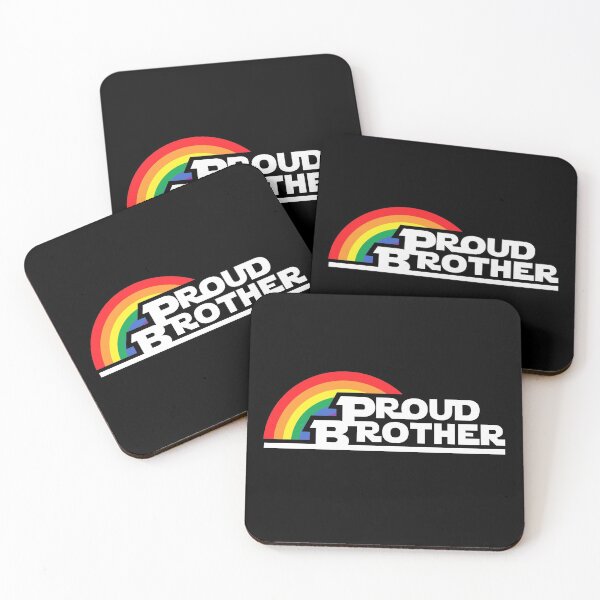 Item preview, LGBT Gay Pride Proud Brother Proud Ally for Family designed and sold by aronia.