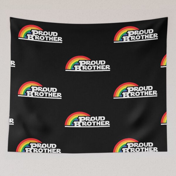 Item preview, LGBT Gay Pride Proud Brother Proud Ally for Family designed and sold by aronia.