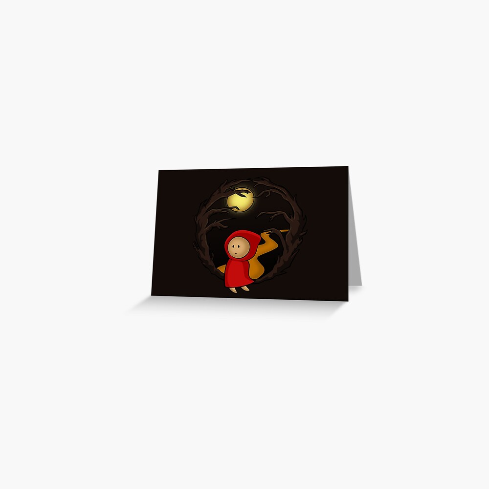 Girl In The Woods - two lof bees Greeting Card