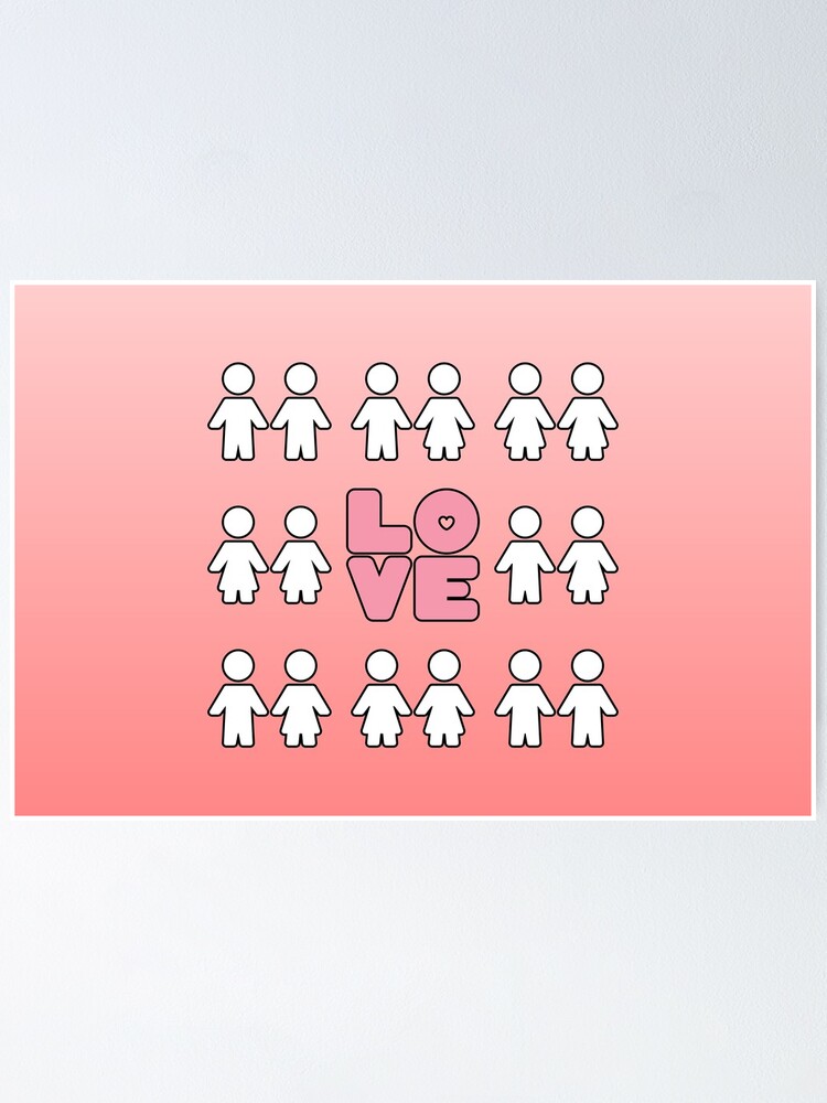 Alternate view of Four Letters - two lof bees Poster