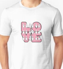 Four Letters (alternate design) - two lof bees Unisex T-Shirt