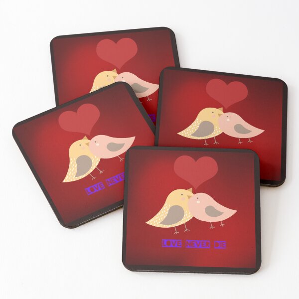 Item preview, Loving birds design for redbubble designed and sold by Kumaramang.