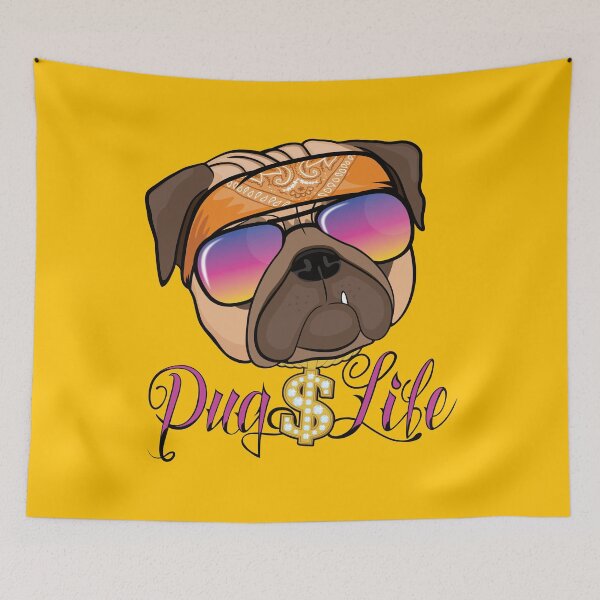 Item preview, Pug Life designed and sold by LazyBuffalo.