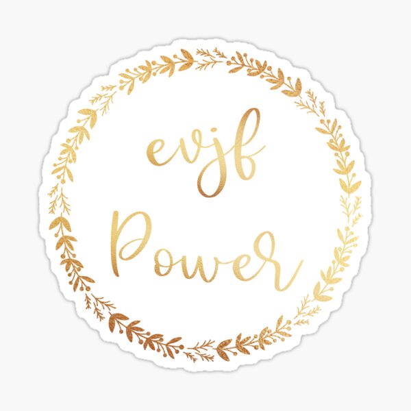 EVJF Power Mariage Sticker
