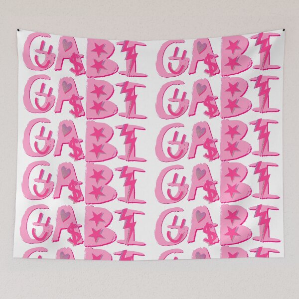 Item preview, GABI name - pink designed and sold by Julia Santos.