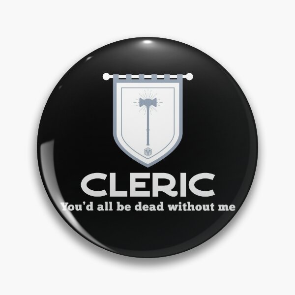 Item preview, Cleric Class Youd All Be Dead designed and sold by KrisSidDesigns.