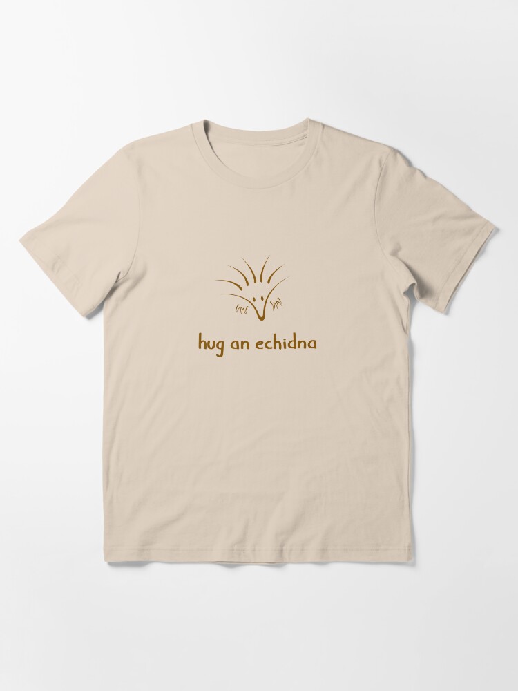 Thumbnail 2 of 7, Essential T-Shirt, Hug An Echidna - two lof bees designed and sold by Josh Bush.
