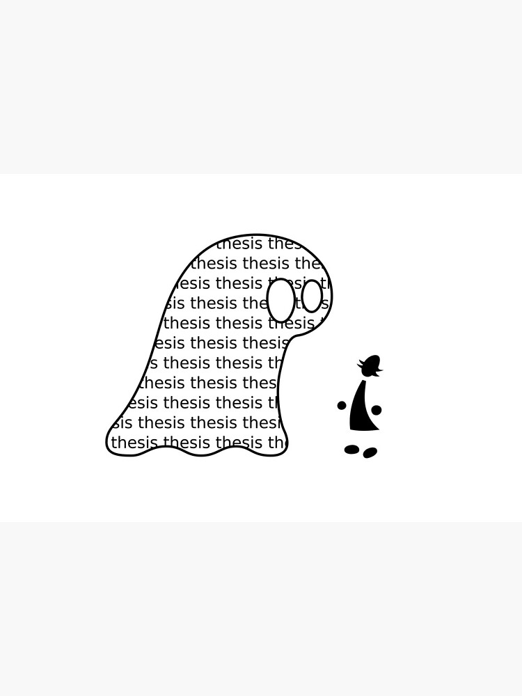 Thesis Monster (black) - two lof bees by Cheeseness