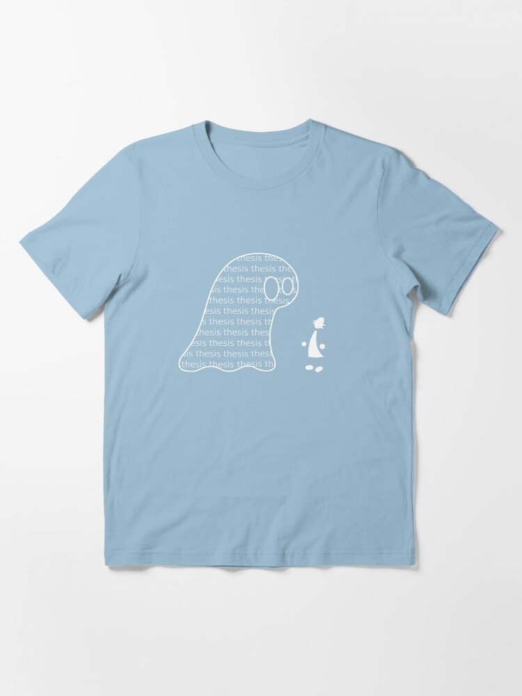Thumbnail 2 of 7, Essential T-Shirt, Thesis Monster (white) - two lof bees designed and sold by Josh Bush.