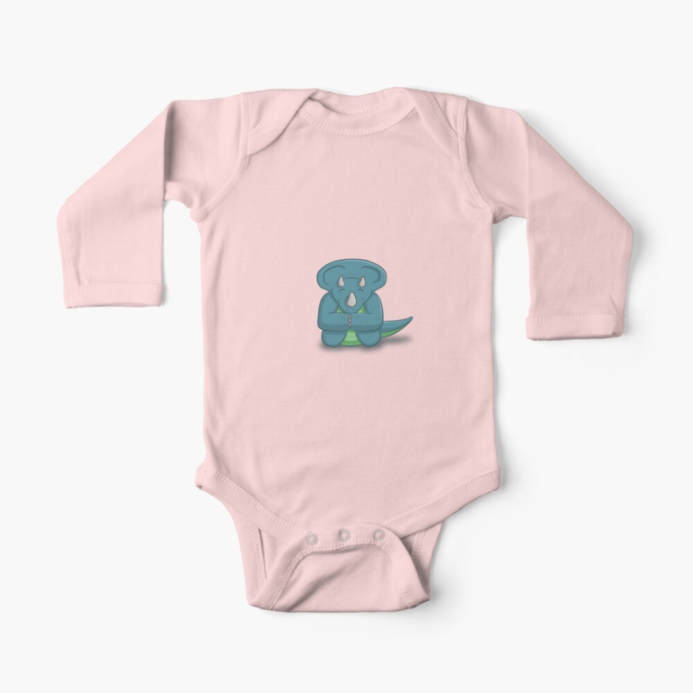 Item preview, Long Sleeve Baby One-Piece designed and sold by Cheeseness.