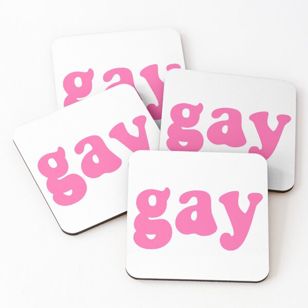 Item preview, gay (pink text bold) designed and sold by emcazalet.
