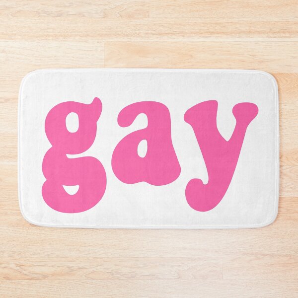 Item preview, gay (pink text bold) designed and sold by emcazalet.