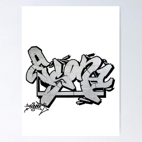 ESOWシルクスクリーンポスター BLACK 額付き graffiti ESOWシルクスクリーンポスター BLACK 額付き graffiti - メルカリ