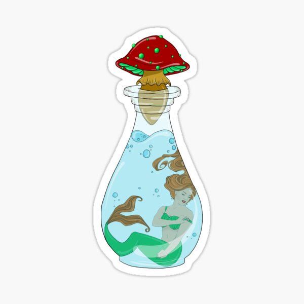 Bottled up  Sticker