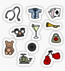 Martinis and Medicine Sticker
