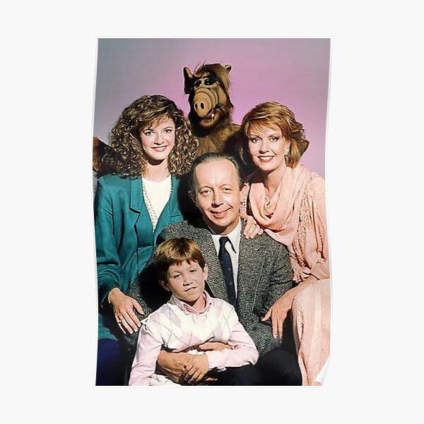 ALF Tanner Family Photo Poster