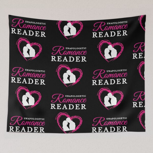 Item preview, Unapologetic Romance Reader Hot Pink Heart designed and sold by sableandshadow.