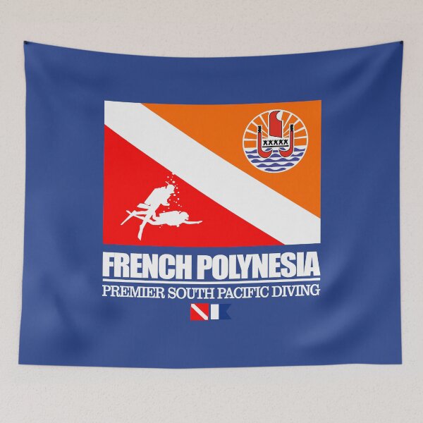 Item preview, Dive French Polynesia (DF) designed and sold by curranmorgan.