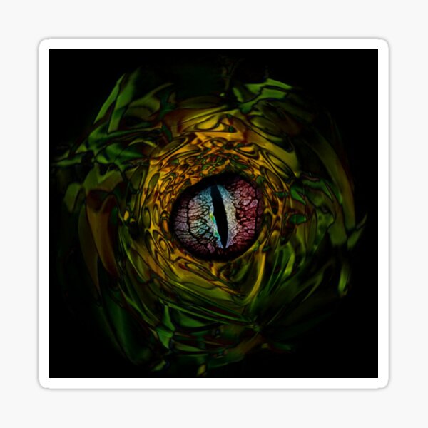 Item preview, Dragon eye,  Lizard eye designed and sold by Jessiecrow87.