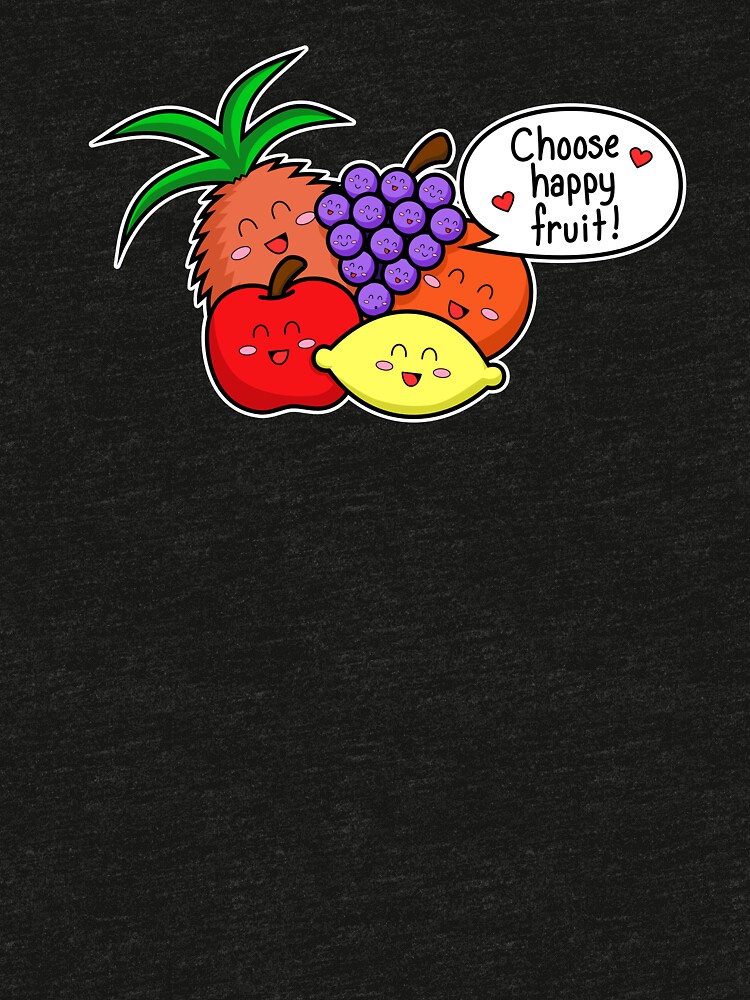Happy Fruit - two lof bees by Cheeseness