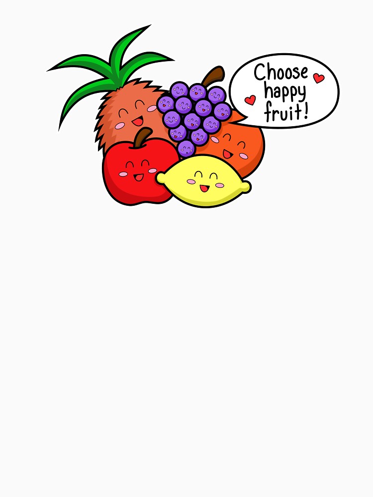 Happy Fruit - two lof bees by Cheeseness