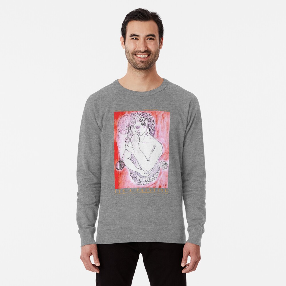 Item preview, Lightweight Sweatshirt designed and sold by tripingLH.