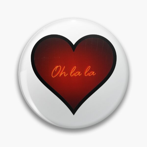 Item preview, Oh La La Neon Sign Heart designed and sold by BuzzySpaceBee.