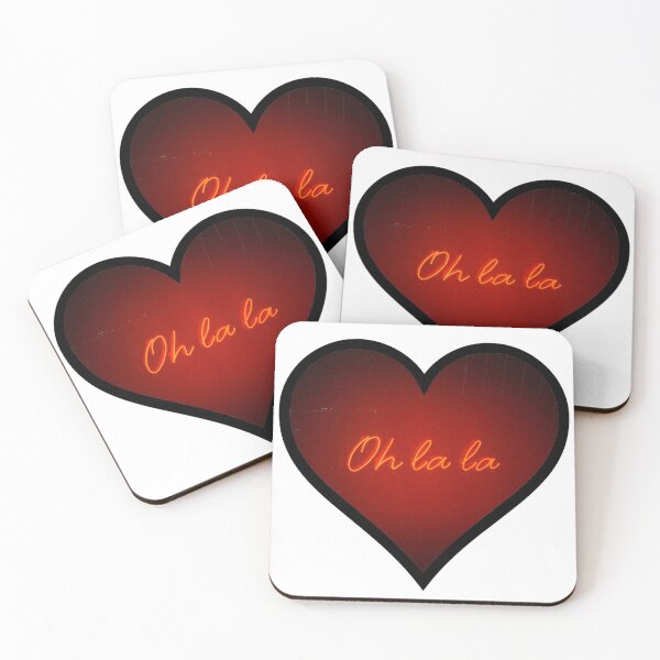 Item preview, Oh La La Neon Sign Heart designed and sold by BuzzySpaceBee.