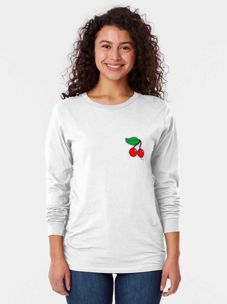 Alternate view of Hello Cherry - two lof bees Long Sleeve T-Shirt