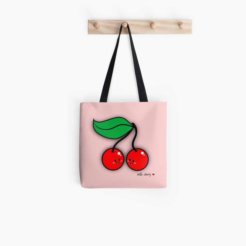Hello Cherry - two lof bees Tote Bag
