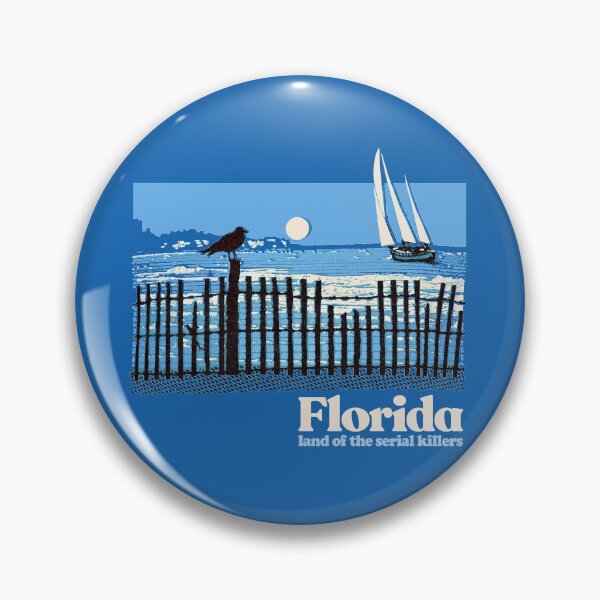Item preview, Florida - Land Of The Serial Killers / Nihilist Vintage Look Design  designed and sold by AestheticNow.