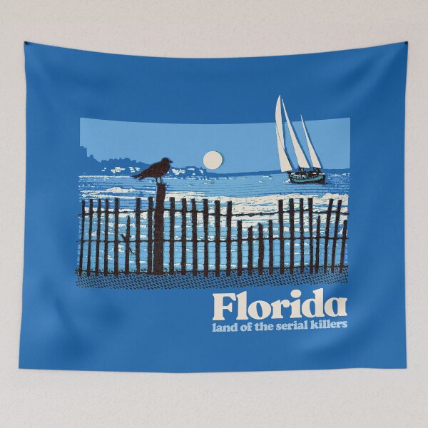 Item preview, Florida - Land Of The Serial Killers / Nihilist Vintage Look Design  designed and sold by AestheticNow.