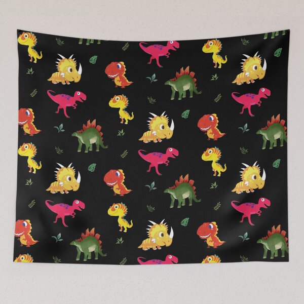 Item preview, Cute and Happy Laughing Cartoon Dinosaurs Pattern Pack  designed and sold by Ilana Khoshsima.