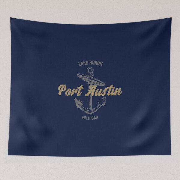 Item preview, Port Austin Michigan Anchor Design designed and sold by Eleven-K.