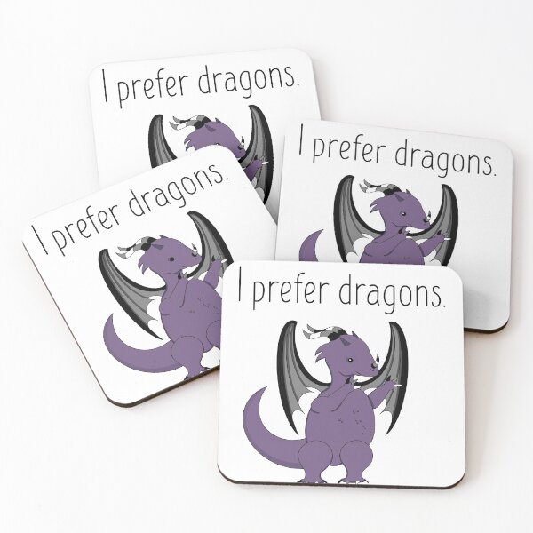 Item preview, Ace Dragon: I prefer dragons  designed and sold by Zoe Perdita.