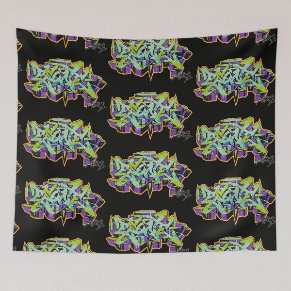 Item preview, PURPLE ESONE URBAN GRAFFITI STREET STYLE  designed and sold by GraffitiBomberZ.
