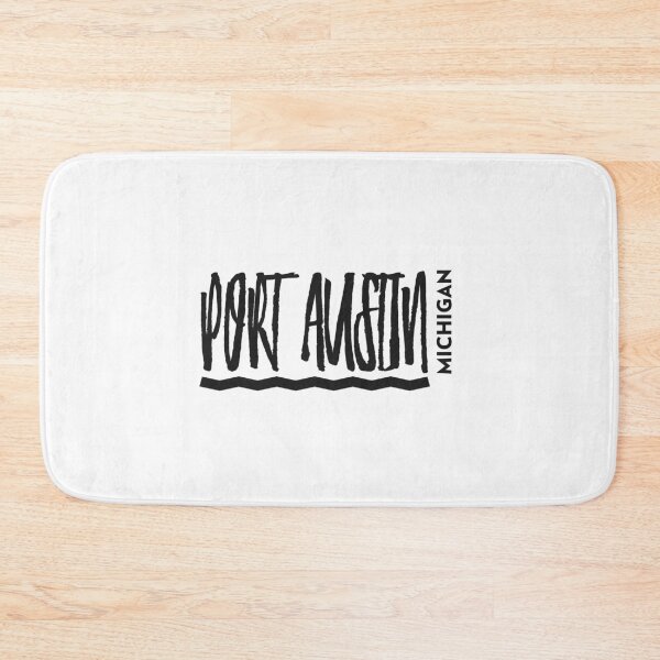 Item preview, Port Austin Michigan Artsy Black Design designed and sold by Eleven-K.