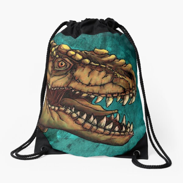T-Rex Drawstring Bag